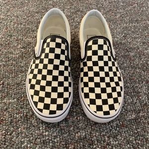 Slip on Checker vans
